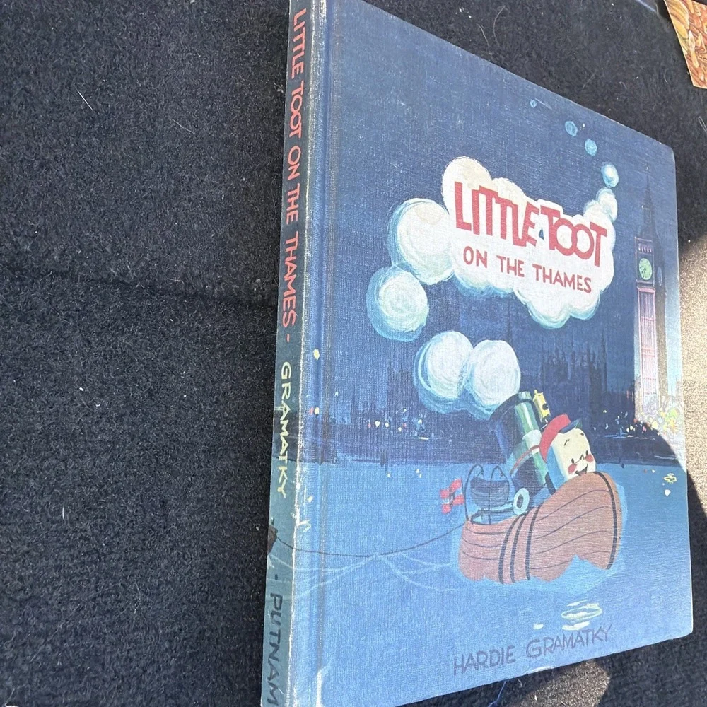 Little Toot on‎ the Thames Hardie Gramatky BCE 1964 Rare